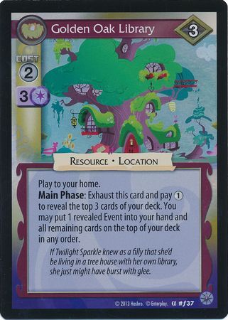 Golden Oak Library Resource 37 Foil Golden Oak Library Resource 37 Foil