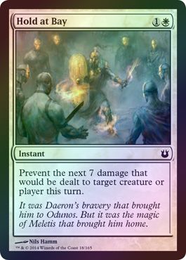 Hold at Bay Foil Born of the Gods Foil Singles Hold at Bay Foil Born of the Gods Foil Singles