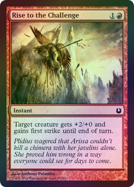 Rise to the Challenge Foil Born of the Gods Foil Singles Rise to the Challenge Foil Born of the Gods Foil Singles