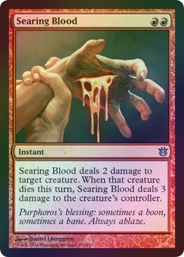 Searing Blood Foil Searing Blood Foil