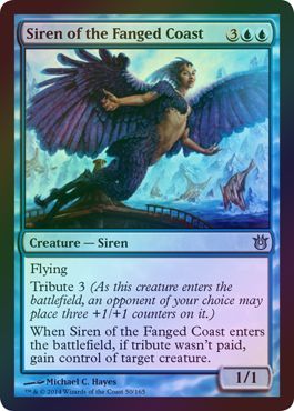 Siren of the Fanged Coast Foil 