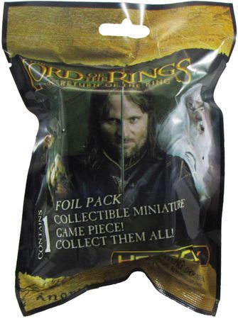 Lord of the Rings Return of the King 1 Figure Booster Pack Heroclix Heroclix Sealed Product Lord of the Rings Return of the King 1 Figure Booster Pack Heroclix Heroclix Sealed Product