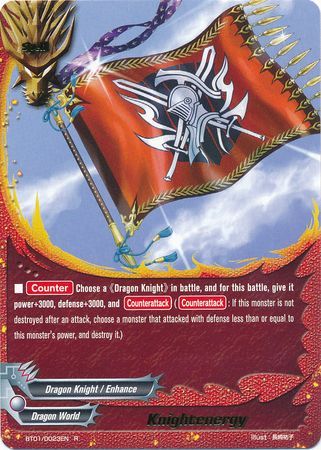 Knightenergy BT01 0023EN Rare R FCBF Vol 1 Dragon Chief Knightenergy BT01 0023EN Rare R FCBF Vol 1 Dragon Chief