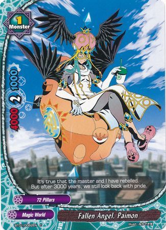 Fallen Angel Paimon BT01 0082EN Common C FCBF Vol 1 Dragon Chief Fallen Angel Paimon BT01 0082EN Common C FCBF Vol 1 Dragon Chief