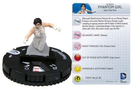 Phantom Girl 208 Superman and the LOSH Gravity Feed DC Heroclix Superman and the Legion of Super Heroes Gravity Feed Singles Phantom Girl 208 Superman and the LOSH Gravity Feed DC Heroclix Superman and the Legion of Super Heroes Gravity Feed Singles