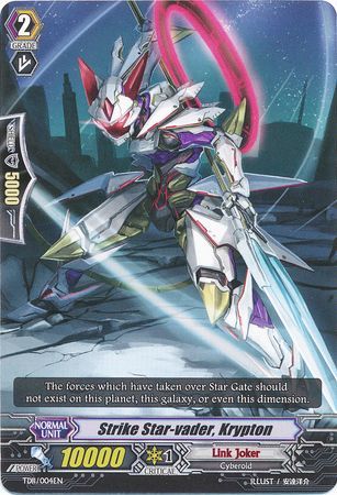 Strike Star vader Krypton TD11 004EN Trial Deck 11 Star vader Invasion Singles Strike Star vader Krypton TD11 004EN Trial Deck 11 Star vader Invasion Singles