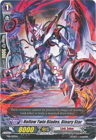 Hollow Twin Blades Binary Star TD11 009EN Hollow Twin Blades Binary Star TD11 009EN