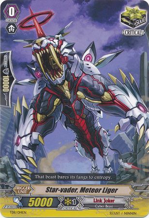 Star vader Meteor Liger TD11 014EN Trial Deck 11 Star vader Invasion Singles Star vader Meteor Liger TD11 014EN Trial Deck 11 Star vader Invasion Singles