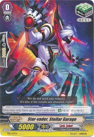 Star vader Stellar Garage TD11 017EN Star vader Stellar Garage TD11 017EN