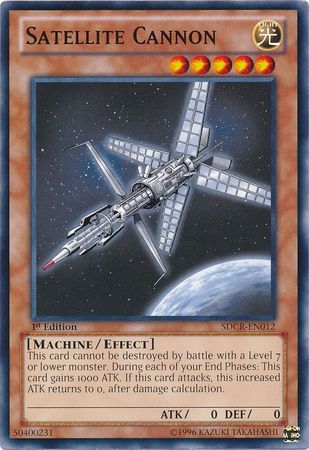 Satellite Cannon SDCR EN012 Common 1st Edition Satellite Cannon SDCR EN012 Common 1st Edition