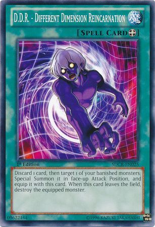 D D R Different Dimension Reincarnation SDCR EN025 Common 1st Edition D D R Different Dimension Reincarnation SDCR EN025 Common 1st Edition