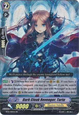 Dark Cloak Revenger Tartu BT12 010EN Double Rare RR Dark Cloak Revenger Tartu BT12 010EN Double Rare RR