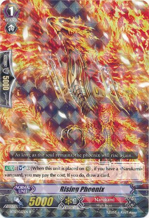 Rising Phoenix BT12 027EN Rare R Rising Phoenix BT12 027EN Rare R