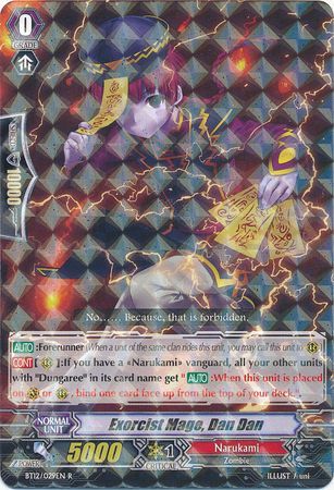 Exorcist Mage Dan Dan BT12 029EN Rare R Vol 12 Binding Force of the Black Rings Singles Exorcist Mage Dan Dan BT12 029EN Rare R Vol 12 Binding Force of the Black Rings Singles