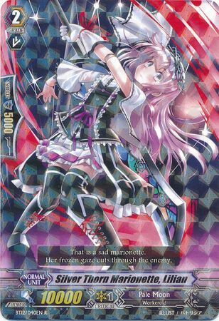 Silver Thorn Marionette Lillian BT12 040EN Rare R Vol 12 Binding Force of the Black Rings Singles Silver Thorn Marionette Lillian BT12 040EN Rare R Vol 12 Binding Force of the Black Rings Singles