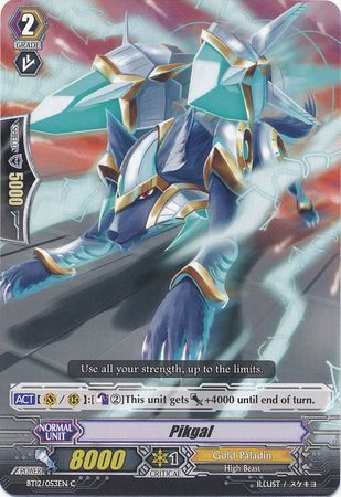 Pikgal BT12 053EN Common C Vol 12 Binding Force of the Black Rings Singles Pikgal BT12 053EN Common C Vol 12 Binding Force of the Black Rings Singles
