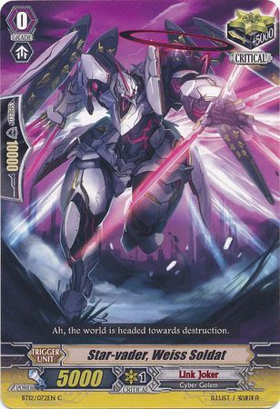 Star vader Weiss Soldat BT12 072EN Common C Star vader Weiss Soldat BT12 072EN Common C