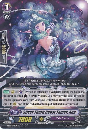Silver Thorn Beast Tamer Ana BT12 093EN Common C Silver Thorn Beast Tamer Ana BT12 093EN Common C