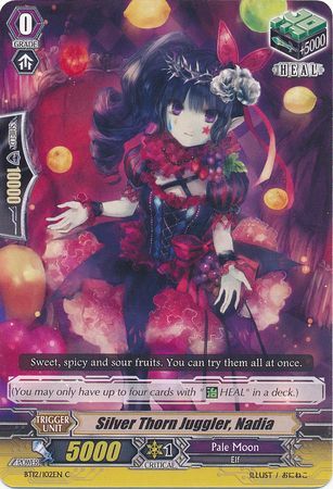 Silver Thorn Juggler Nadia BT12 102EN Common C Vol 12 Binding Force of the Black Rings Singles Silver Thorn Juggler Nadia BT12 102EN Common C Vol 12 Binding Force of the Black Rings Singles