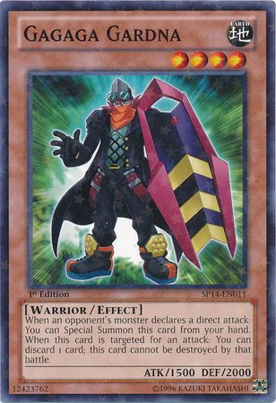 GAGAGA GARDNA SP14-EN011 1st EDITION 2014 SERIES STARFOIL RARE YTCG