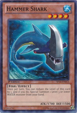 Hammer Shark SP14 EN013 Starfoil Rare 1st Edition Hammer Shark SP14 EN013 Starfoil Rare 1st Edition