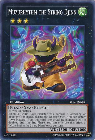 Muzurhythm the String Djinn SP14 EN028 Common 1st Edition Star Pack 2014 1st Edition Singles Muzurhythm the String Djinn SP14 EN028 Common 1st Edition Star Pack 2014 1st Edition Singles