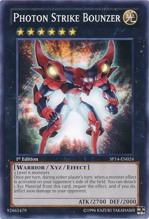 Photon Strike Bounzer SP14 EN024 Common 1st Edition Photon Strike Bounzer SP14 EN024 Common 1st Edition
