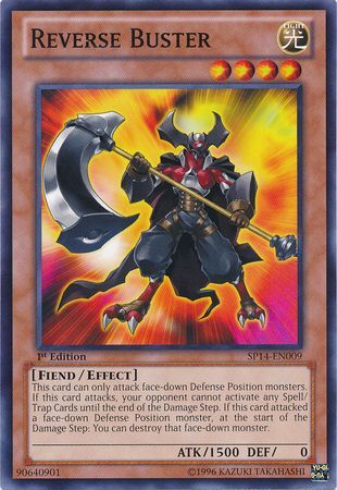 Reverse Buster SP14 EN009 Common 1st Edition Reverse Buster SP14 EN009 Common 1st Edition