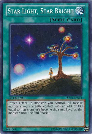 Star Light Star Bright SP14 EN034 Common 1st Edition Star Light Star Bright SP14 EN034 Common 1st Edition