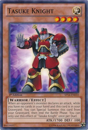Tasuke Knight SP14 EN010 Common 1st Edition Tasuke Knight SP14 EN010 Common 1st Edition
