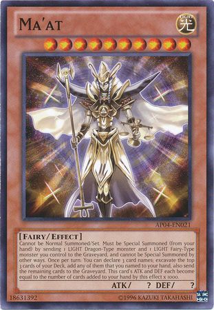 Ma at AP04 EN021 Common Astral Pack 4 AP04 Ma at AP04 EN021 Common Astral Pack 4 AP04