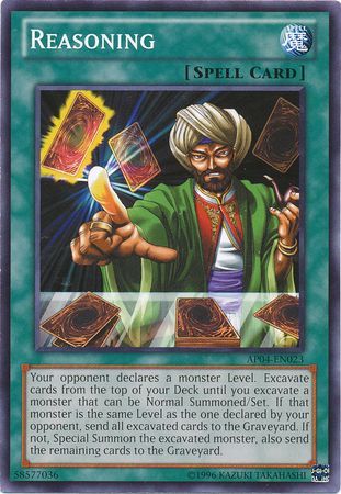Reasoning AP04 EN023 Common Astral Pack 4 AP04 Reasoning AP04 EN023 Common Astral Pack 4 AP04