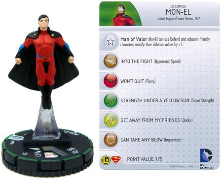 Mon El 005b Superman Legion of Super Heroes DC HeroClix Superman and the Legion of Super Heroes Booster Set Singles Mon El 005b Superman Legion of Super Heroes DC HeroClix Superman and the Legion of Super Heroes Booster Set Singles
