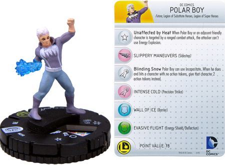 Polar Boy 010 Superman Legion of Super Heroes DC HeroClix Polar Boy 010 Superman Legion of Super Heroes DC HeroClix