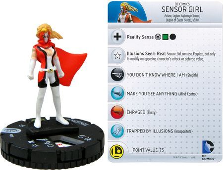 Sensor Girl 011 Superman Legion of Super Heroes DC HeroClix Sensor Girl 011 Superman Legion of Super Heroes DC HeroClix