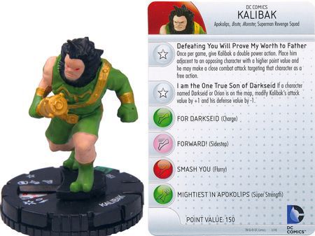 Kalibak 027 Superman Legion of Super Heroes DC HeroClix Superman and the Legion of Super Heroes Booster Set Singles Kalibak 027 Superman Legion of Super Heroes DC HeroClix Superman and the Legion of Super Heroes Booster Set Singles