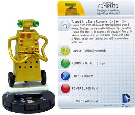 Computo 045 Superman Legion of Super Heroes DC HeroClix Computo 045 Superman Legion of Super Heroes DC HeroClix