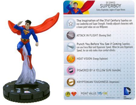 Heroclix Superman & Legion of Superheroes Takion #051 Super Rare w/ Card