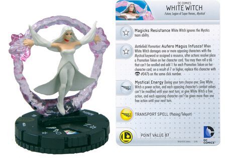 White Witch 047a Superman Legion of Super Heroes DC HeroClix White Witch 047a Superman Legion of Super Heroes DC HeroClix