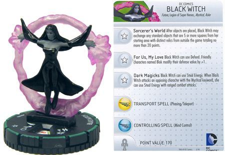 Black Witch 047b Superman Legion of Super Heroes DC HeroClix Superman and the Legion of Super Heroes Booster Set Singles Black Witch 047b Superman Legion of Super Heroes DC HeroClix Superman and the Legion of Super Heroes Booster Set Singles