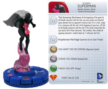 SUPERMAN #061 Superman and the Legion of Super-Heroes DC HeroClix Chase Rare 
