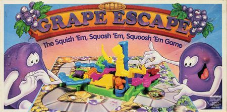 The Grape Escape Parker Brothers Board Games A Z The Grape Escape Parker Brothers Board Games A Z