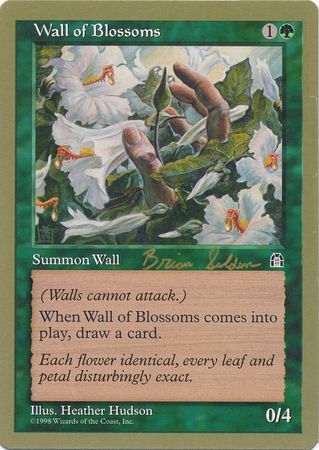 Wall of Blossoms Seattle August 1998 Wall of Blossoms Seattle August 1998