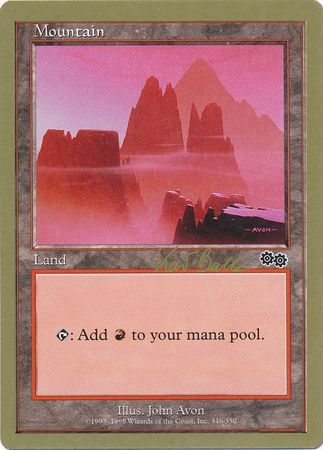 Mountain 346 Tokyo August 1999 Urza s Saga Art Magic The Gathering World Championships 1999 Singles Mountain 346 Tokyo August 1999 Urza s Saga Art Magic The Gathering World Championships 1999 Singles
