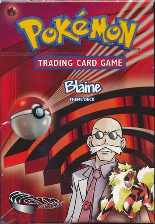 Gym Challenge Blaine Theme Deck Pokemon Sealed Product Gym Challenge Blaine Theme Deck Pokemon Sealed Product