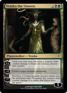 Vraska the Unseen Foil Vraska the Unseen Foil
