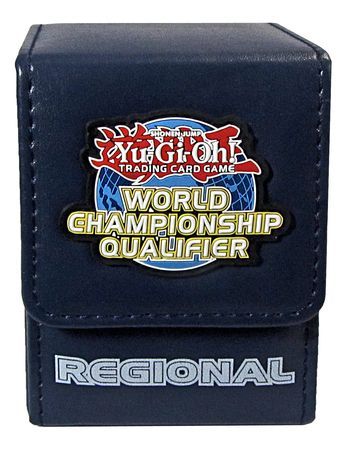 Yugioh WCQ Regional Deck Box Red Not-Sealed 