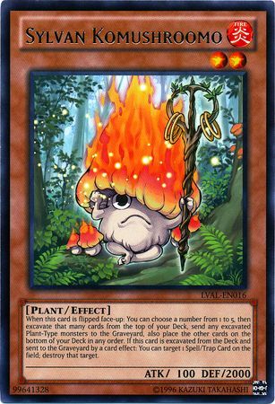 Sylvan Komushroomo LVAL EN016 Rare Unlimited Sylvan Komushroomo LVAL EN016 Rare Unlimited