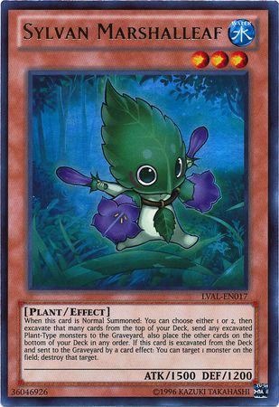 Sylvan Marshalleaf LVAL EN017 Ultra Rare Unlimited Sylvan Marshalleaf LVAL EN017 Ultra Rare Unlimited