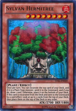 Sylvan Hermitree LVAL EN020 Ultra Rare Unlimited Sylvan Hermitree LVAL EN020 Ultra Rare Unlimited